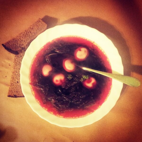 Різдвяний борщ - пані Стефа